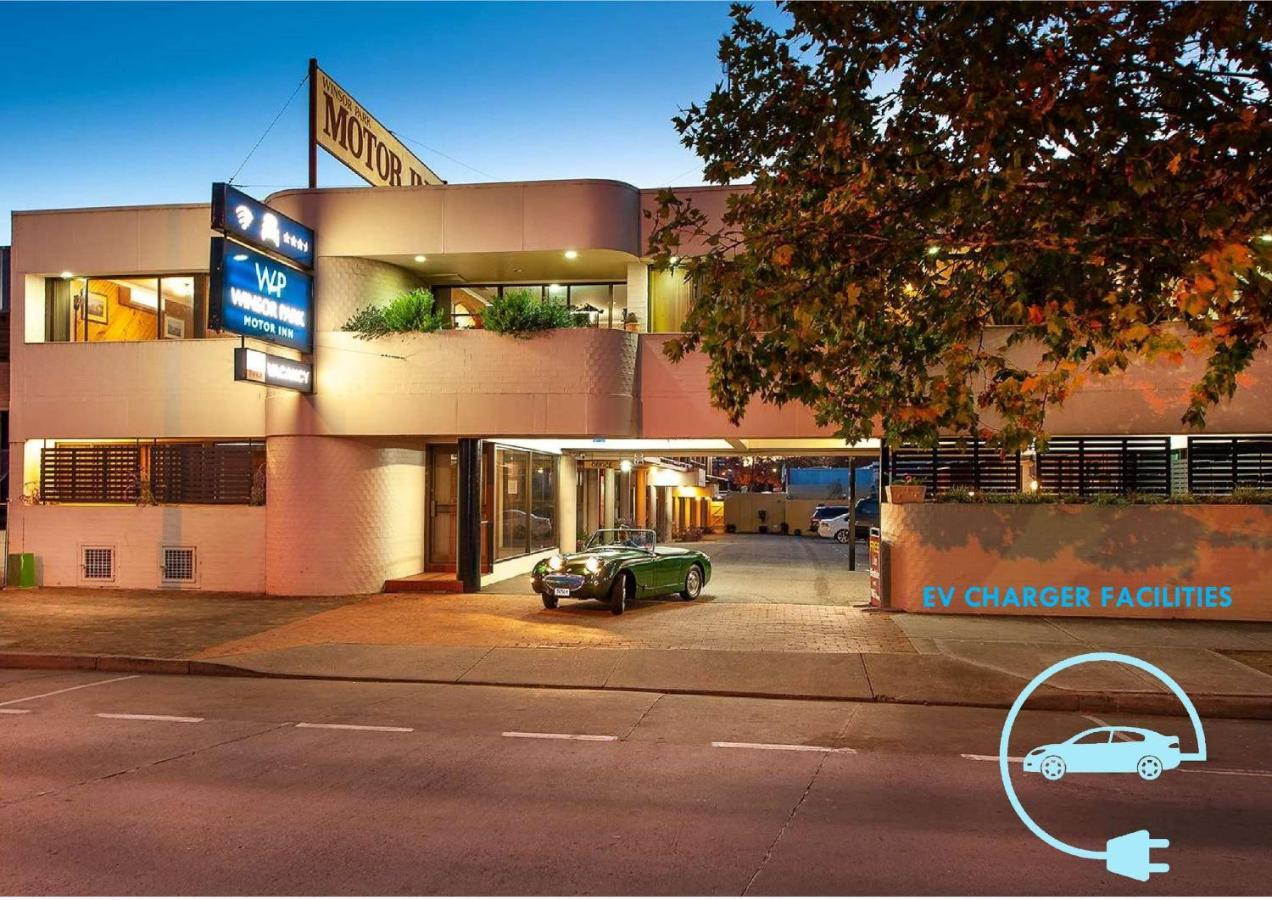 Winsor Park Motor Inn Albury Exteriör bild